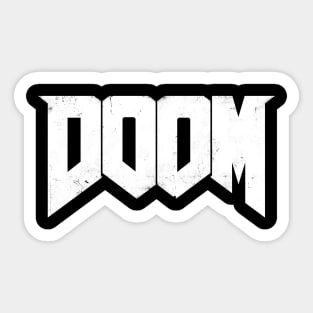 Doom Sticker